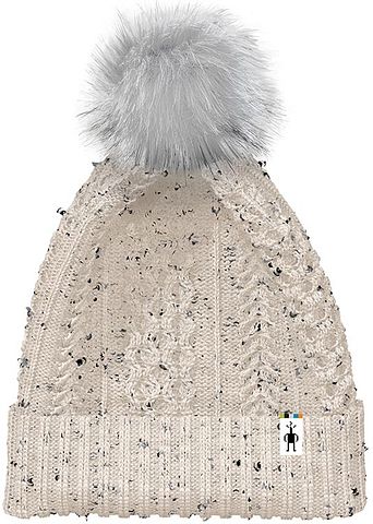 Lodge Girl Beanie Natural Donegal