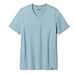 Ms Short Sleeve V-Neck Tee Lead Heather