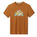 Graphic Tee Short Sleeve Fox Brown